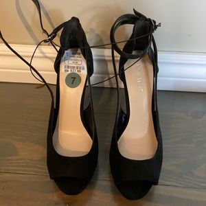 Nine West heels with ankle strap